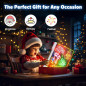 Tableau Lumineux Rechargeable 16 LED, 7 Couleurs, Effaçable, avec Support, 5 Marqueurs & Livre de Dessin Tableau Lumineux Rechargeable 16 LED, 7 Couleurs, Effaçable, avec Support, 5 Marqueurs & Livre de Dessin