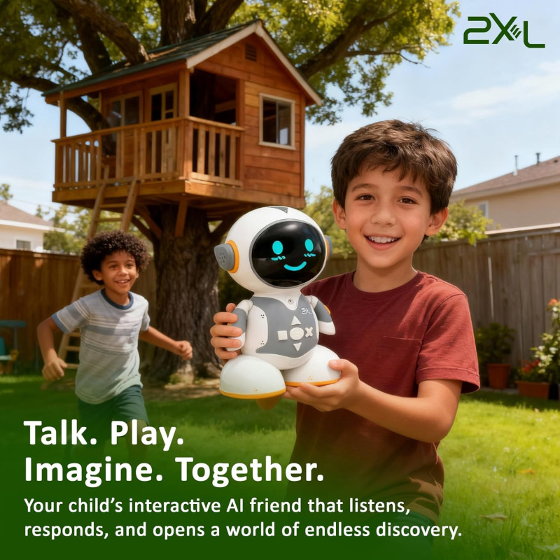 Robot interactif 2XL pour enfants – Jeux éducatifs multilingues