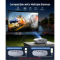 Mini Projecteur ELEPHAS Portable 7000L 1080P HD, Écran 200, Compatible iPhone/Android/TV Stick/HDMI/USB/SD Mini Projecteur ELEPHAS Portable 7000L 1080P HD, Écran 200, Compatible iPhone/Android/TV Stick/HDMI/USB/SD