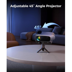 ELEPHAS Mini Projector 7000L – Portable 1080P HD for iPhone & Android