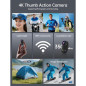 4K Mini Body Action Camera 64GB WiFi Waterproof Magnetic Wearable Thumb Cam for Sports & Vlogging 4K Mini Body Action Camera 64GB WiFi Waterproof Magnetic Wearable Thumb Cam for Sports & Vlogging