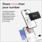 Blinq Carte de Visite Digitale NFC - Partage Instantané par Tap - Compatible iPhone & Android (Noir) Blinq Carte de Visite Digitale NFC - Partage Instantané par Tap - Compatible iPhone & Android (Noir)