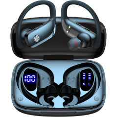 Écouteurs Sans Fil bmani Bluetooth 80H Autonomie Noir