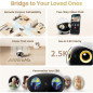 Enabot EBO Air 2S FamilyBot: 2.5K Indoor Pet Robot Camera, 2-Way Video, Night Vision, Auto-Recharge, Long Battery Enabot EBO Air 2S FamilyBot: 2.5K Indoor Pet Robot Camera, 2-Way Video, Night Vision, Auto-Recharge, Long Battery