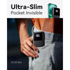 INIU Portable Charger 10000mAh Fast Charging USB-C Power Bank 22.5W