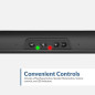 Cyber Acoustics CA-2890 USB Stereo Speaker Bar – USB Powered, Monitor Clamp, Easy Controls Cyber Acoustics CA-2890 USB Stereo Speaker Bar – USB Powered, Monitor Clamp, Easy Controls