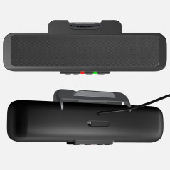 Cyber Acoustics CA-2890 : Barre HP USB stéréo facile à installer