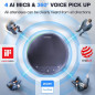 EMEET M3 Enceinte Conférence Bluetooth 4 Micros IA 360°, 18H, USB & Bluetooth 5.0, Zoom Certifié, 20 Personnes EMEET M3 Enceinte Conférence Bluetooth 4 Micros IA 360°, 18H, USB & Bluetooth 5.0, Zoom Certifié, 20 Personnes
