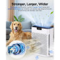 MOOKA H13 HEPA Air Purifier for Large Rooms 2200 Ft² with Washable Filters & Fragrance – KJ190 White MOOKA H13 HEPA Air Purifier for Large Rooms 2200 Ft² with Washable Filters & Fragrance – KJ190 White