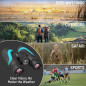 15x55 UHD High Powered Binoculars for Adults with Phone Adapter, Waterproof, Lightweight - Blue
