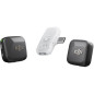 DJI Mic Mini Sans Fil (2 TX + 1 RX Mobile), Micro Cravate Ultra Léger, 300m, ANC, iPhone/Android/PC