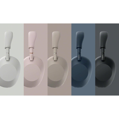 Casque sans fil Sony WH-1000XM6, réduction de bruit HD, 12 micros, batterie 30h, noir