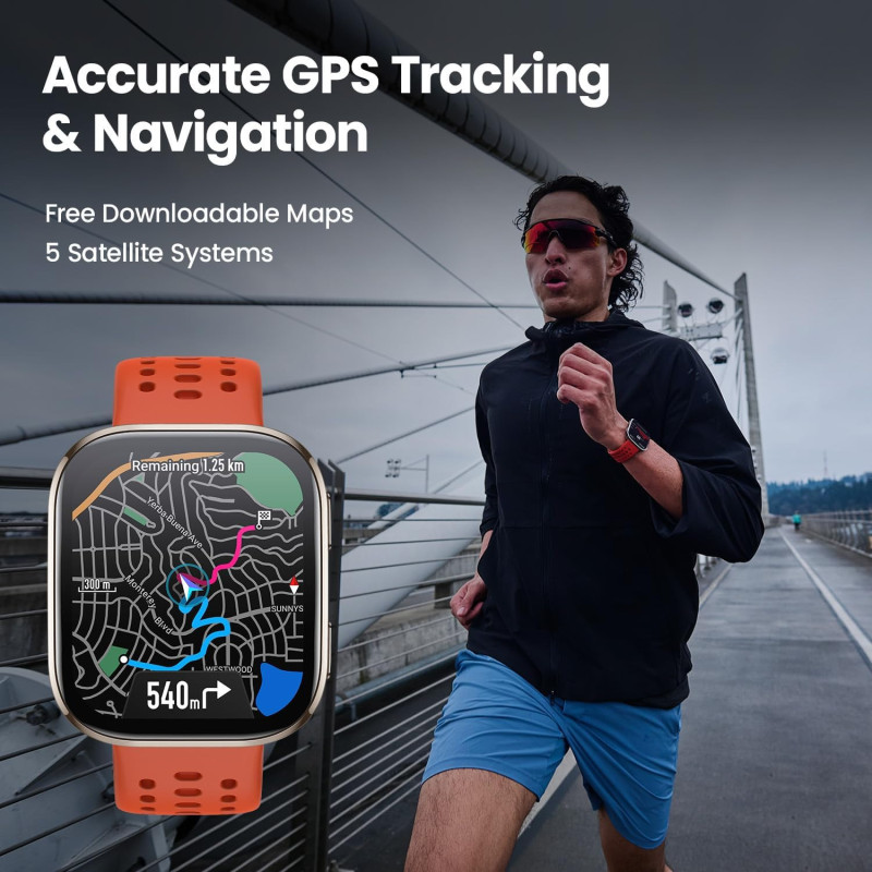 Amazfit Bip 6 : Montre Connectée 14j, GPS, AMOLED 1.97