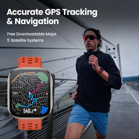 Amazfit Bip 6 Smart Watch 46mm | 14-Day Battery, GPS & AMOLED Display