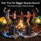 Enceinte Bluetooth Portable Étanche IPX7, Son Stéréo 20W, 15H, Lumière RGB Synchronisée, Outdoor Enceinte Bluetooth Portable Étanche IPX7, Son Stéréo 20W, 15H, Lumière RGB Synchronisée, Outdoor