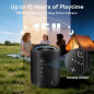 Portable Bluetooth Speaker, IPX7 Waterproof, 20W Stereo, 15H Playtime, RGB Lights, Outdoor Shower & Beach Use Portable Bluetooth Speaker, IPX7 Waterproof, 20W Stereo, 15H Playtime, RGB Lights, Outdoor Shower & Beach Use
