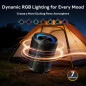 Portable Bluetooth Speaker, IPX7 Waterproof, 20W Stereo, 15H Playtime, RGB Lights, Outdoor Shower & Beach Use Portable Bluetooth Speaker, IPX7 Waterproof, 20W Stereo, 15H Playtime, RGB Lights, Outdoor Shower & Beach Use