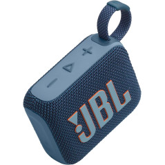 JBL Go 4 Bleu - Enceinte Bluetooth Portable, Étanche, Antipoussière, Son Puissant, Batterie 7h