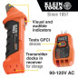 Klein Tools ET310 - Testeur de disjoncteur AC et prise GFCI intégré, testeur électrique et de tension Klein Tools ET310 - Testeur de disjoncteur AC et prise GFCI intégré, testeur électrique et de tension