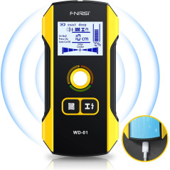 FNIRSI 6-in-1 Electronic Stud Finder – Wall Scanner for Wood, Metal & AC