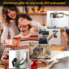 5-in-1 Stud Finder Wall Scanner with HD LCD, Microprocessor Chip - Detects Wood, Metal, AC Wires, Joists, Pipes