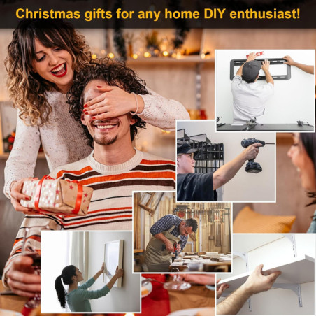 5-in-1 Stud Finder Wall Scanner with HD LCD & Microchip Detection