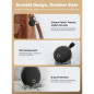 Air Tracker Smart Bluetooth Key Finder with Sound, IP65 Waterproof, Replaceable Battery for iOS & Android