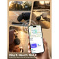 Air Tracker Smart Bluetooth Key Finder with Sound, IP65 Waterproof, Replaceable Battery for iOS & Android