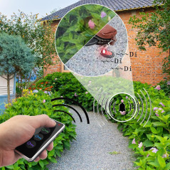 Key Finder Locator 80dB Wireless Tracker for Keys, Pets & More, 131ft Range