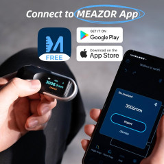 HOZO NeoRulerGO Laser Tape Measure | Smart, Rechargeable & Bluetooth