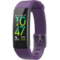ZURURU Tracker Fitness Étanche Moniteur Santé Sommeil Pression Cardiaque Homme Femme Violet ZURURU Tracker Fitness Étanche Moniteur Santé Sommeil Pression Cardiaque Homme Femme Violet