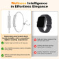 Bracelet Connecté Femme - Tracker Fitness Quotidien, Fréquence Cardiaque, Sommeil, Étanche 1ATM, 2 Bracelets Bracelet Connecté Femme - Tracker Fitness Quotidien, Fréquence Cardiaque, Sommeil, Étanche 1ATM, 2 Bracelets