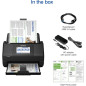 Scanner de documents couleur Epson Workforce ES-580W sans fil avec écran tactile 4,3 et chargeur 100 feuilles Scanner de documents couleur Epson Workforce ES-580W sans fil avec écran tactile 4,3 et chargeur 100 feuilles