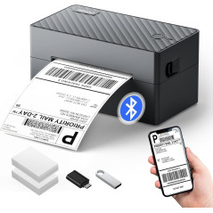 PEDOOLO 4x6 Bluetooth Thermal Label Printer for Shipping & Packages