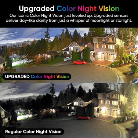Wyze Window Camera HD Intérieure WiFi, Vision Nocturne Couleur, Détection AI, Compatible Alexa & Google