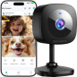 ZEEPORTE Caméra Intérieure 2K - Surveillance Bébé & Animal, Audio Deux Sens, Vision Nocturne, Alarme, Alexa & Google Com ZEEPORTE Caméra Intérieure 2K - Surveillance Bébé & Animal, Audio Deux Sens, Vision Nocturne, Alarme, Alexa & Google Com