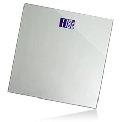 Moss & Stone Silver Digital Bathroom Scale – Accurate Smart Body Tracker