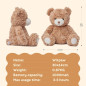AI Talking Teddy Bear for Kids – Screen-Free Interactive Plush for Bedtime, Play & Comfort, Ages 3-9 AI Talking Teddy Bear for Kids – Screen-Free Interactive Plush for Bedtime, Play & Comfort, Ages 3-9