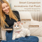 Chongker 24.8 Interactive Robot Cat Plush Toy with Touch Control – Electronic Kitten Robotic Pet Chongker 24.8 Interactive Robot Cat Plush Toy with Touch Control – Electronic Kitten Robotic Pet