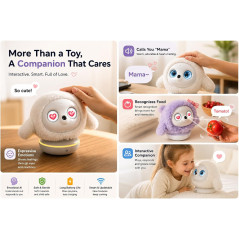 Kamomo Robot Interactif – Soutien Émotionnel et Anti-Stress