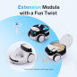 Enabot EBO ROLA PetPal FamilyBot: 2.5K Mobile Pet Camera Robot with Treat Dispenser, 2-Way Talk & Night Vision Enabot EBO ROLA PetPal FamilyBot: 2.5K Mobile Pet Camera Robot with Treat Dispenser, 2-Way Talk & Night Vision