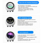 PUSOKEI AI Voice Robot Smart Assistant ESP32 S3 with 1.28 Display, WiFi, Bluetooth 5.0, Weather & Music Player PUSOKEI AI Voice Robot Smart Assistant ESP32 S3 with 1.28 Display, WiFi, Bluetooth 5.0, Weather & Music Player
