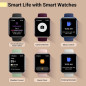 Smartwatch for Women 1.8 Fitness Tracker with Alexa, Heart Rate, Sleep Monitor, 120 Sports Modes, Waterproof Smartwatch for Women 1.8 Fitness Tracker with Alexa, Heart Rate, Sleep Monitor, 120 Sports Modes, Waterproof