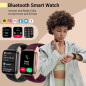Smartwatch for Women 1.8 Fitness Tracker with Alexa, Heart Rate, Sleep Monitor, 120 Sports Modes, Waterproof Smartwatch for Women 1.8 Fitness Tracker with Alexa, Heart Rate, Sleep Monitor, 120 Sports Modes, Waterproof