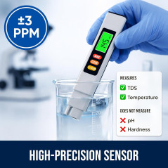 Testeur d'eau Craft911 - Mesureur TDS pour eau potable