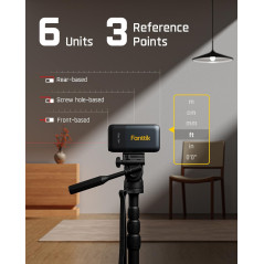 Fanttik A10 Pro : Mètre Laser Numérique 2-en-1 HD 50m