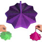 3D Printed Colorful Fractal Fidget Star Hexagon with Handles, Medium, 2025 New Whirling Spiral Design 3D Printed Colorful Fractal Fidget Star Hexagon with Handles, Medium, 2025 New Whirling Spiral Design