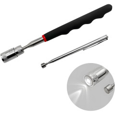 Kit 2 Outils Magnétiques Télescopiques avec LED 8 lb
