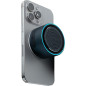 MagBeat Midnight Bluetooth Speaker with Magnetic Wireless Charger, TWS, 10H Playtime, IPX7 Waterproof, Aluminum Design