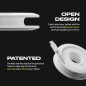 Side Winder Mini Headphone, Earbud & Charging Cable Organizer - Black, Travel Friendly Side Winder Mini Headphone, Earbud & Charging Cable Organizer - Black, Travel Friendly